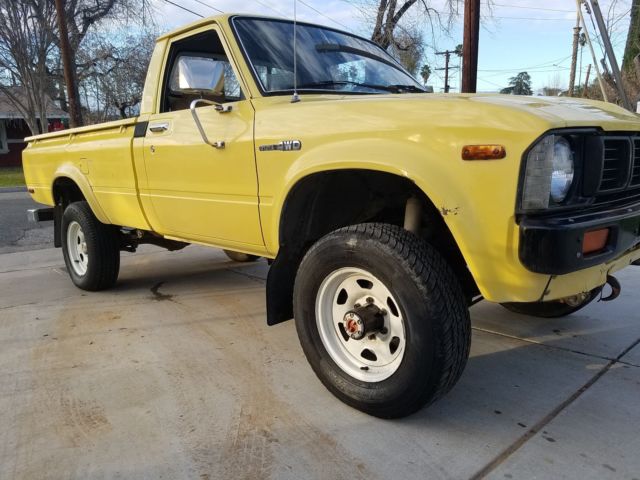 1981 Yellow Toyota Other Pick up
