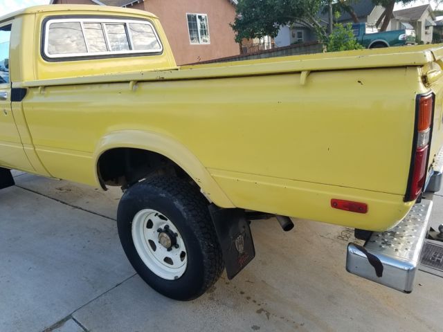 1981 Yellow Toyota Other Pick up