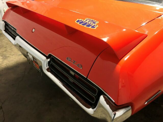 1969 Carousel Red Pontiac GTO Coupe