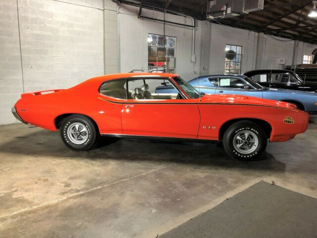 1969 Carousel Red Pontiac GTO Coupe