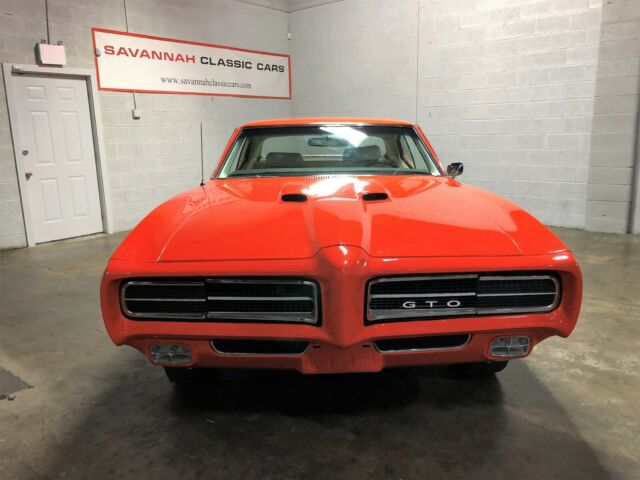 1969 Carousel Red Pontiac GTO Coupe