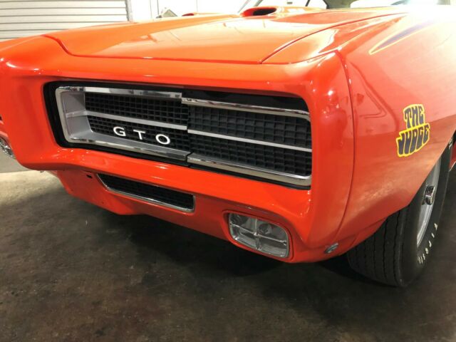 1969 Carousel Red Pontiac GTO Coupe