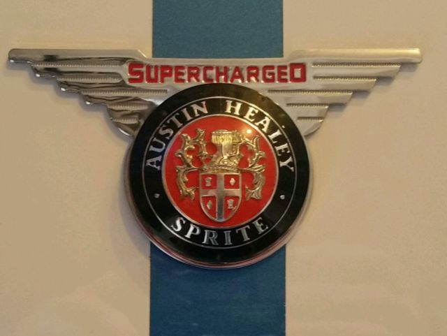 1959 Blue Austin Healey Sprite Convertible