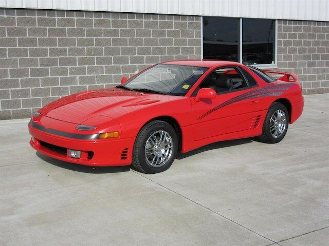 1993 Red Mitsubishi 3000GT Coupe
