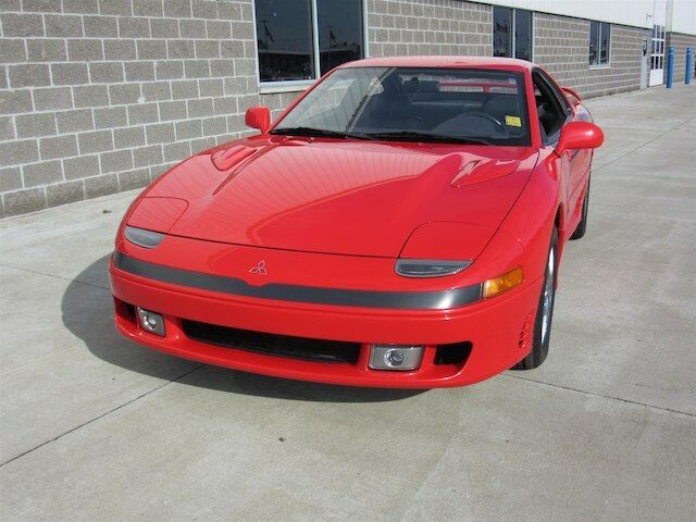 1993 Red Mitsubishi 3000GT Coupe