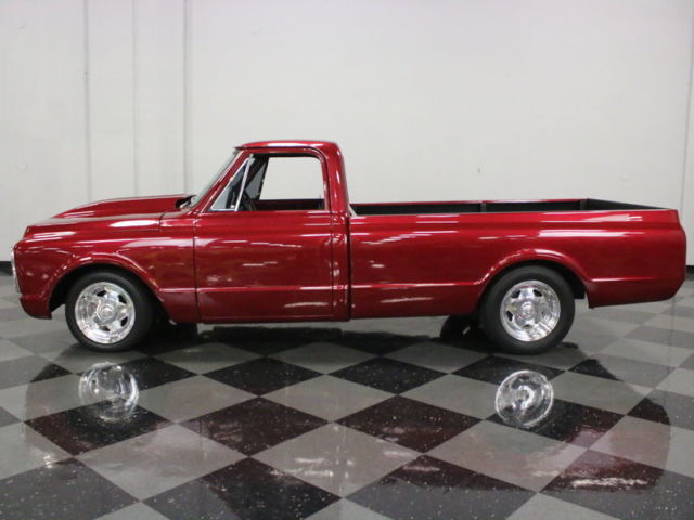 1971 Burgundy Chevrolet Other Pickups Pickup (Truck)