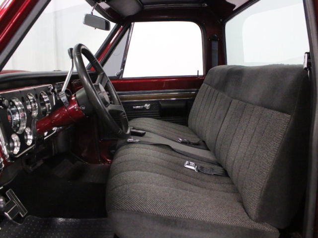 1971 Burgundy Chevrolet Other Pickups Pickup (Truck)