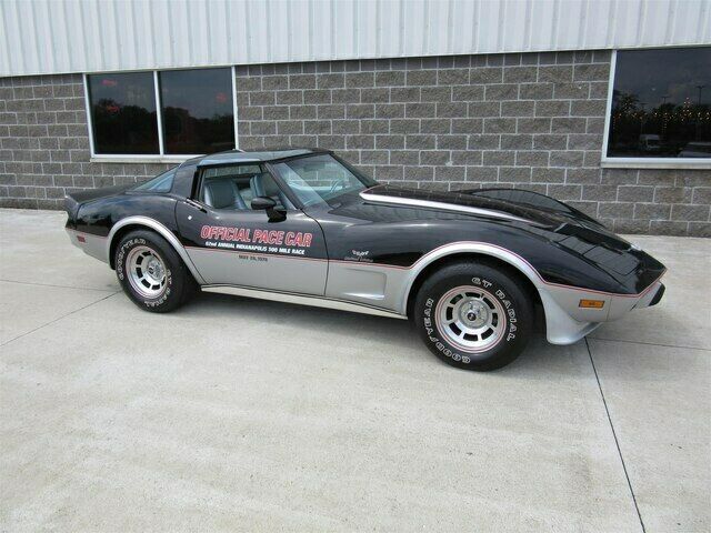 1978 Black Chevrolet Corvette Coupe