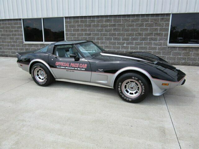1978 Black Chevrolet Corvette Coupe