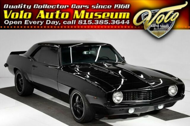 1969 Black Chevrolet Camaro Hardtop