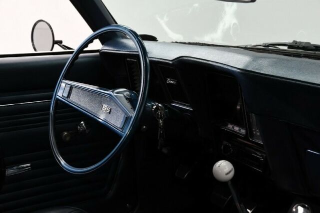 1969 Black Chevrolet Camaro Hardtop