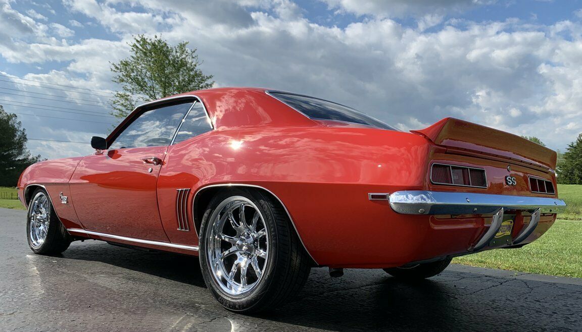 1969 Red Chevrolet Camaro Coupe