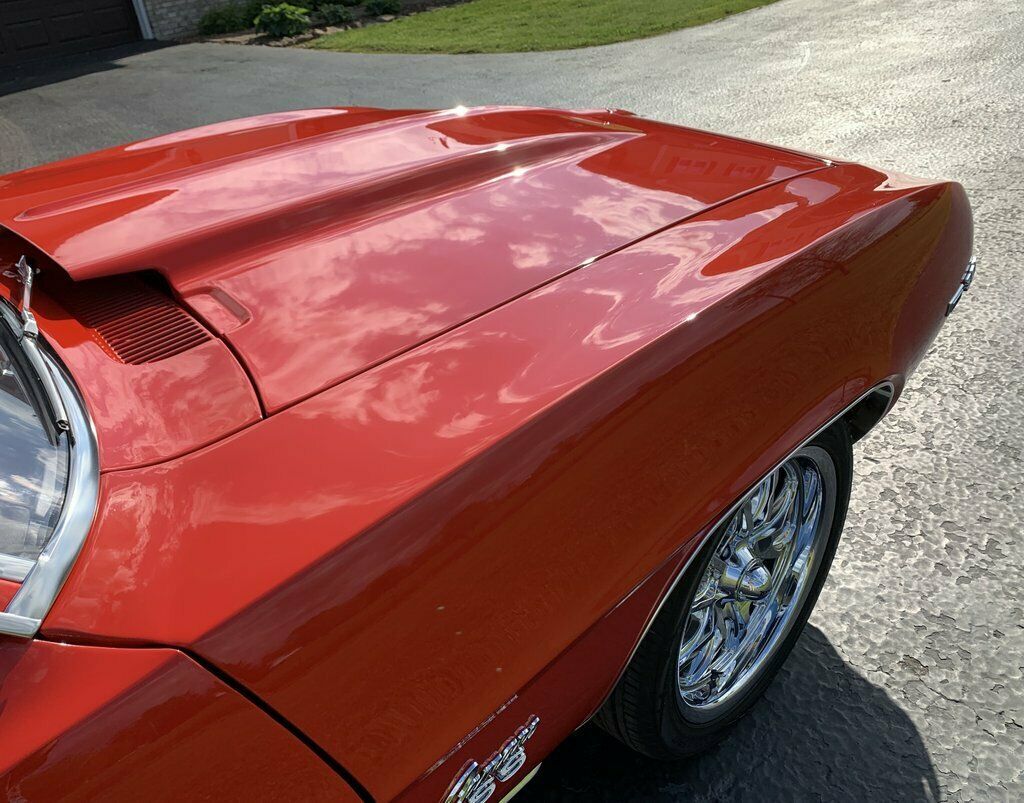 1969 Red Chevrolet Camaro Coupe