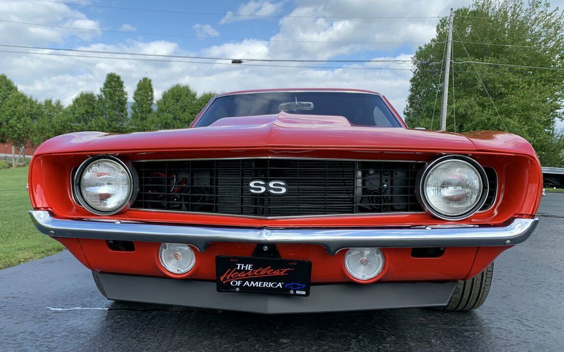 1969 Red Chevrolet Camaro Coupe
