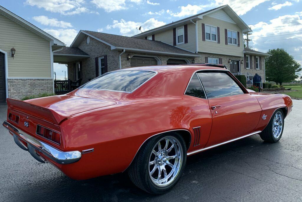 1969 Red Chevrolet Camaro Coupe