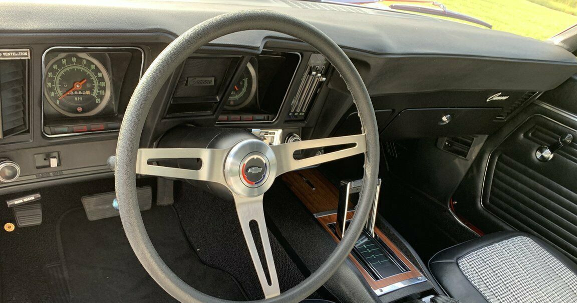 1969 Red Chevrolet Camaro Coupe