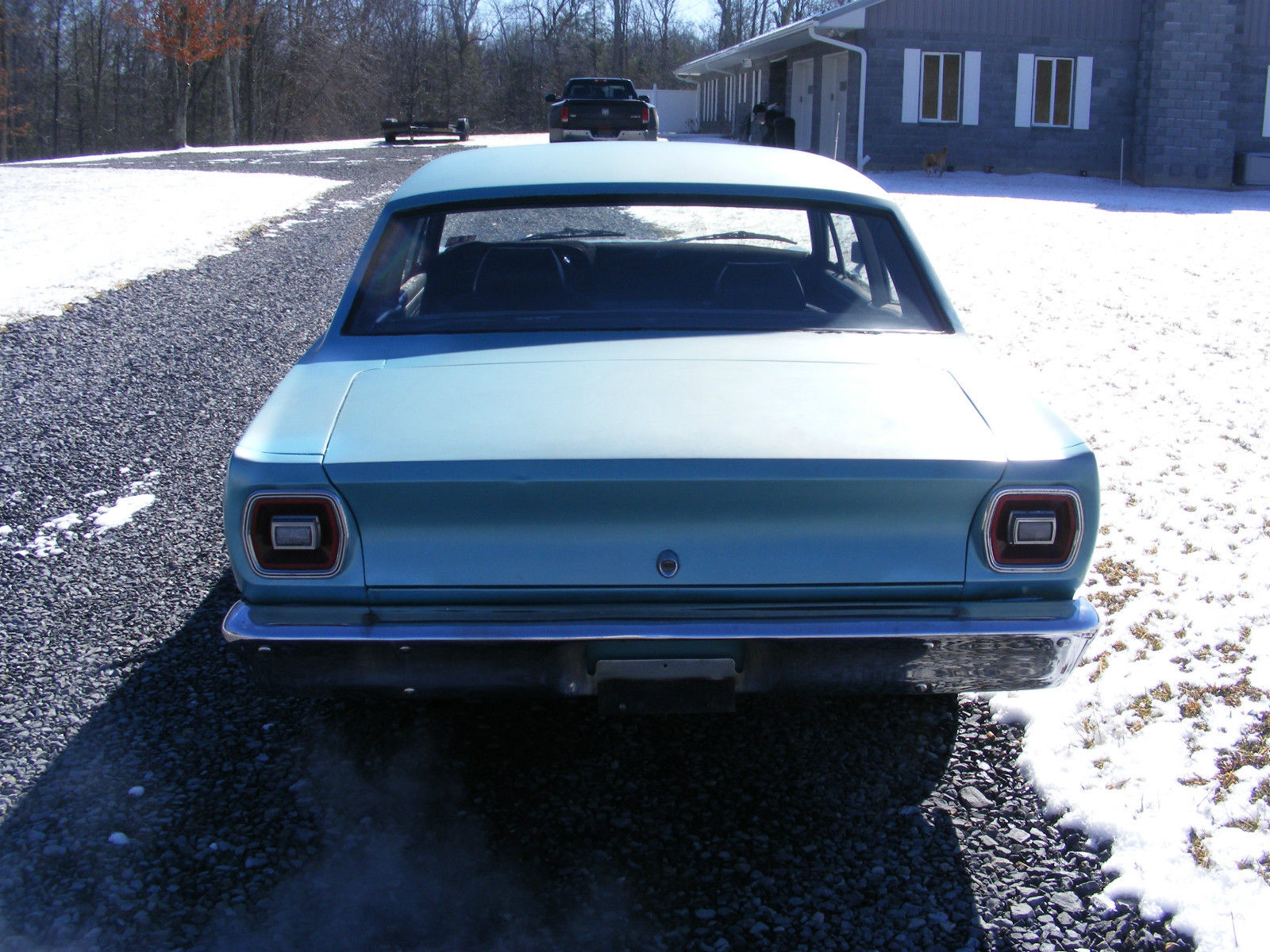 1968 Teal Ford Falcon Coupe