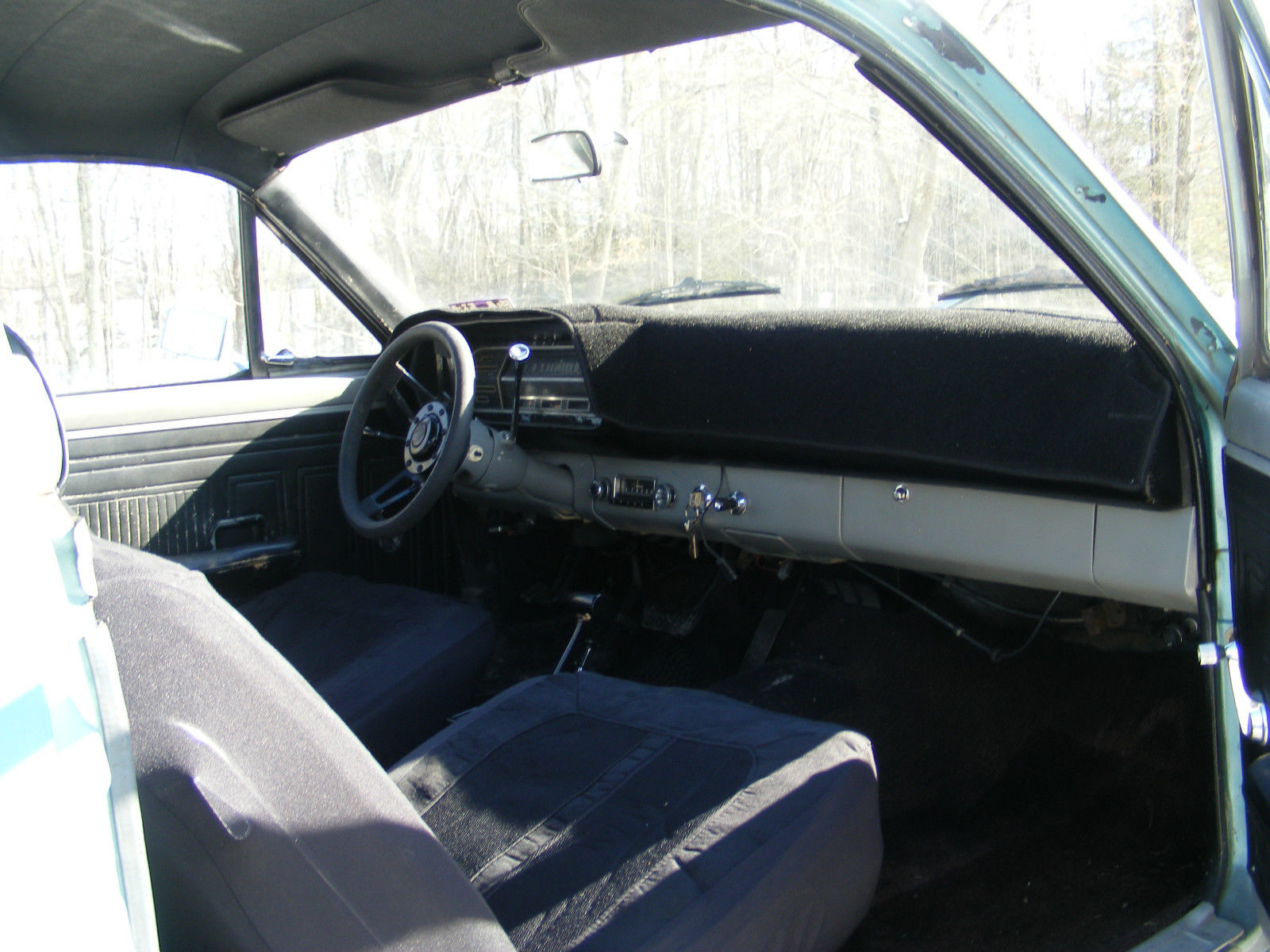 1968 Teal Ford Falcon Coupe