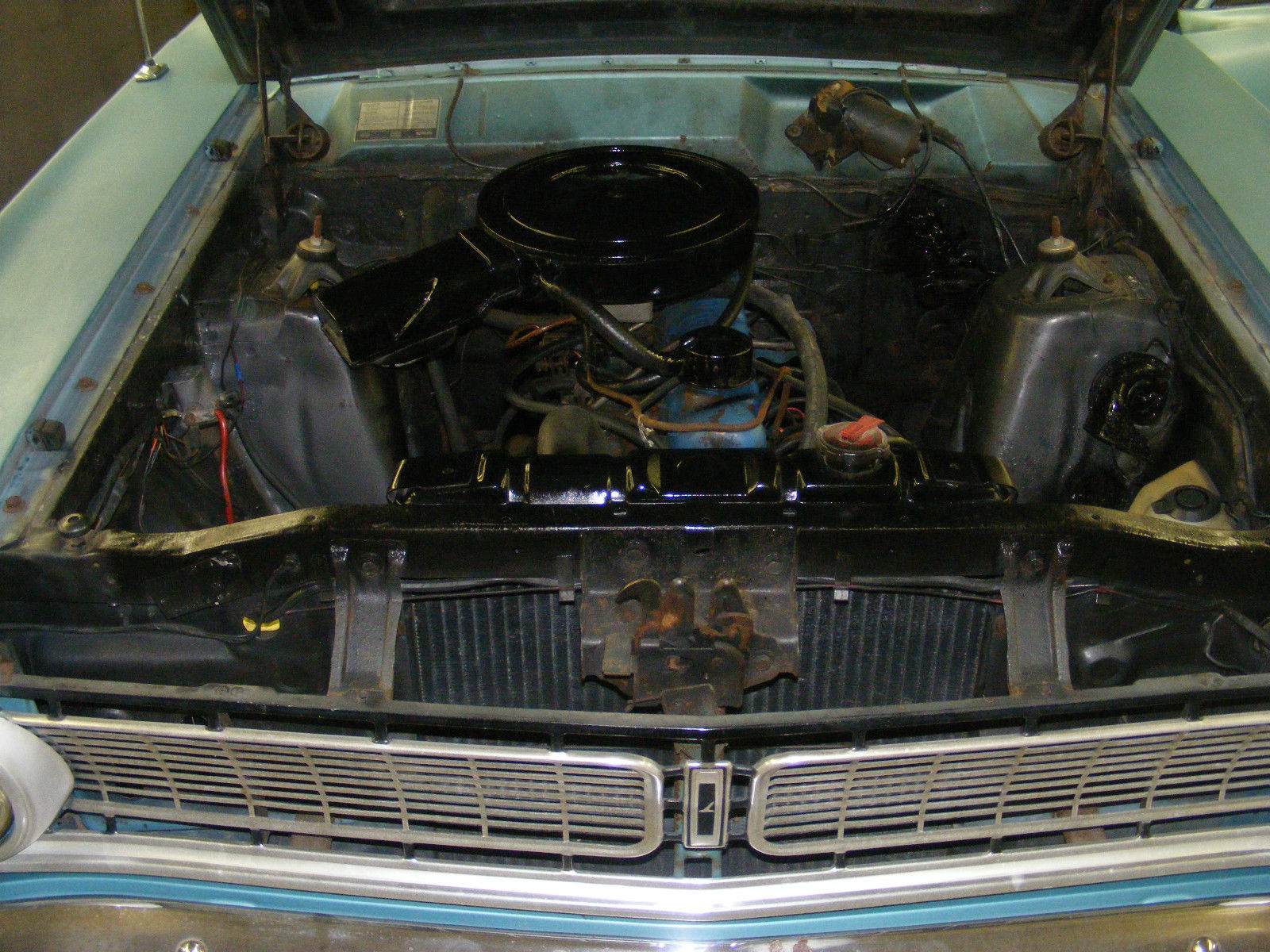 1968 Teal Ford Falcon Coupe