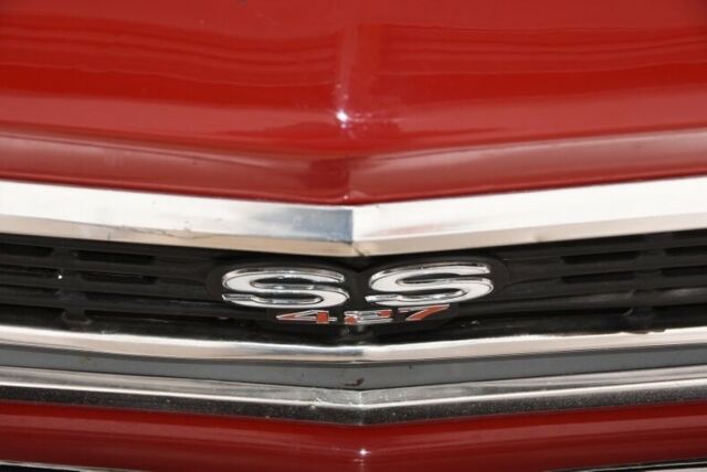 1966 Red Chevrolet Chevelle Convertible