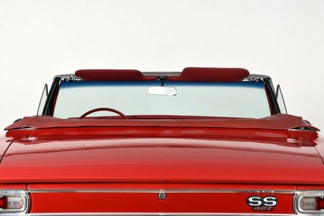 1966 Red Chevrolet Chevelle Convertible