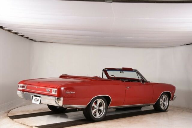 1966 Red Chevrolet Chevelle Convertible