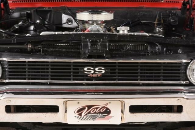 1966 Red Chevrolet Chevelle Convertible