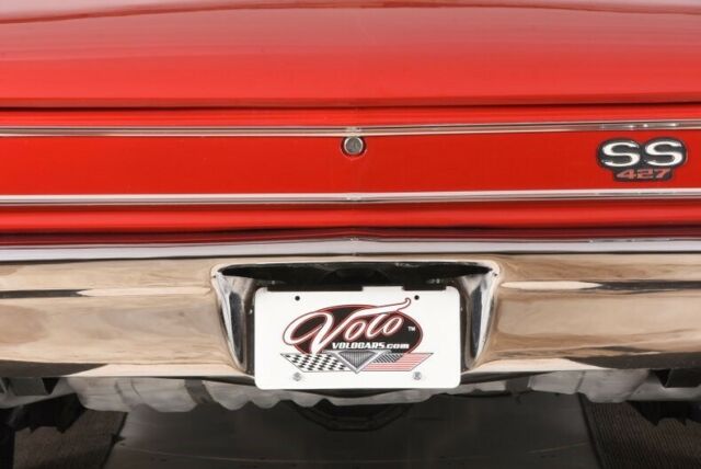 1966 Red Chevrolet Chevelle Convertible