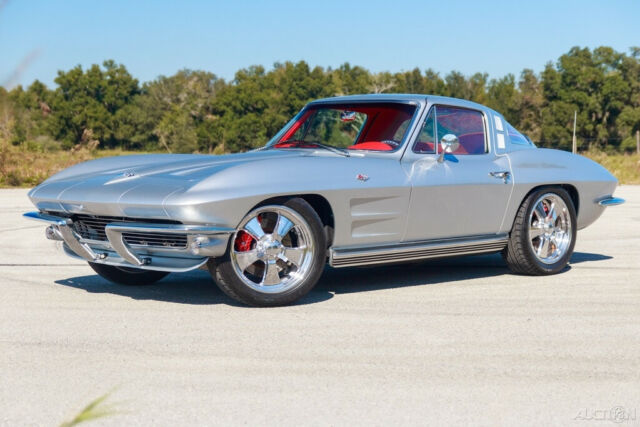 1964 Silver Chevrolet Corvette Coupe
