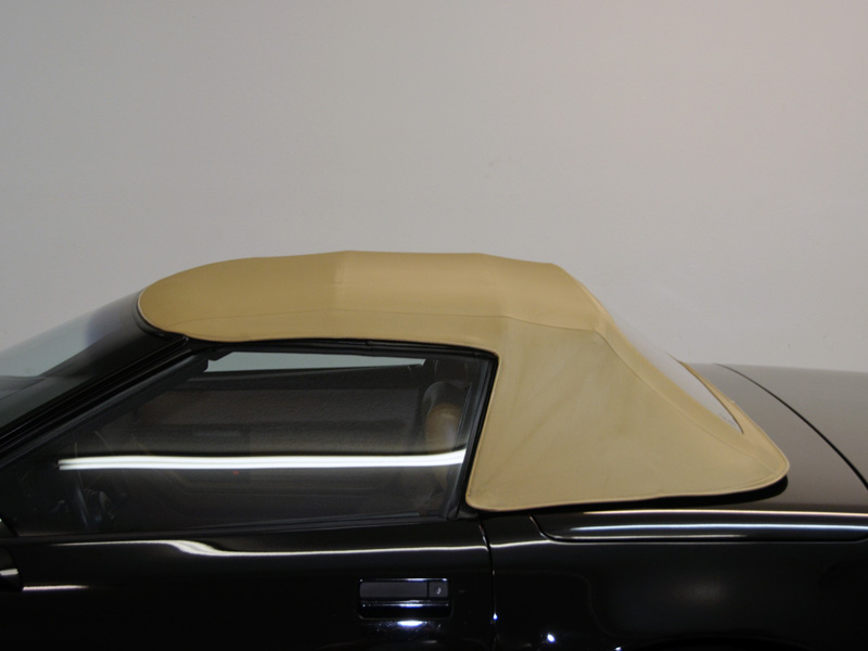 1989 BLACK Chevrolet Corvette CONVERTIBLE