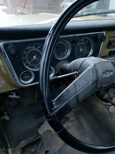 1970 Gold Chevrolet Blazer