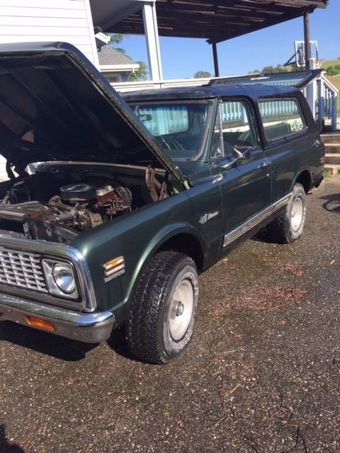 1971 Green Chevrolet Blazer