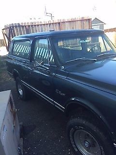 1971 Green Chevrolet Blazer
