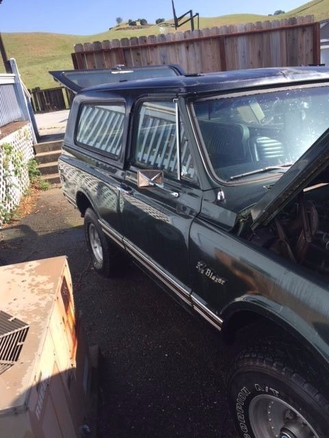 1971 Green Chevrolet Blazer