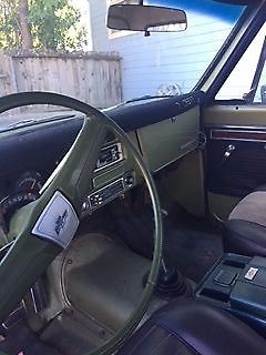 1971 Green Chevrolet Blazer