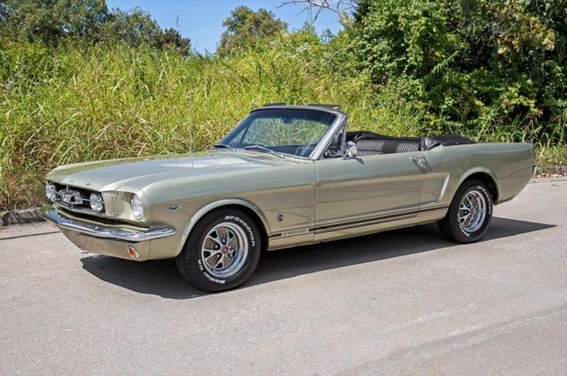 1965 Gold Ford Mustang Convertible