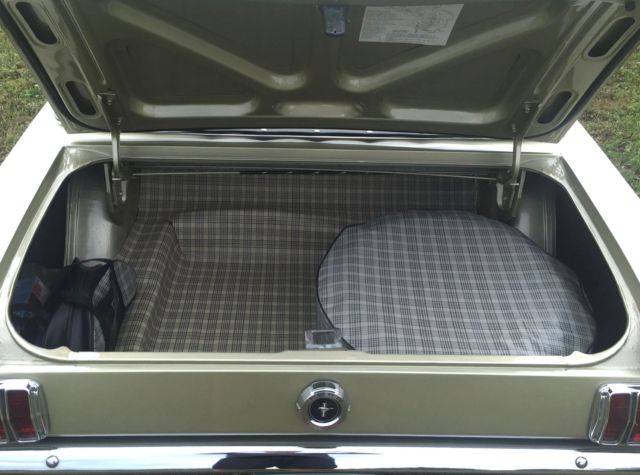 1965 Gold Ford Mustang Convertible