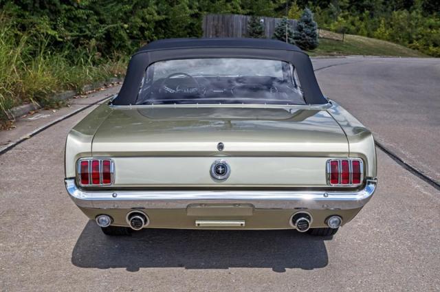 1965 Gold Ford Mustang Convertible