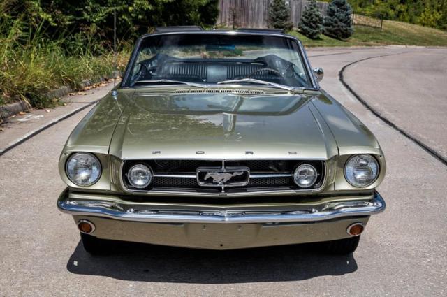 1965 Gold Ford Mustang Convertible