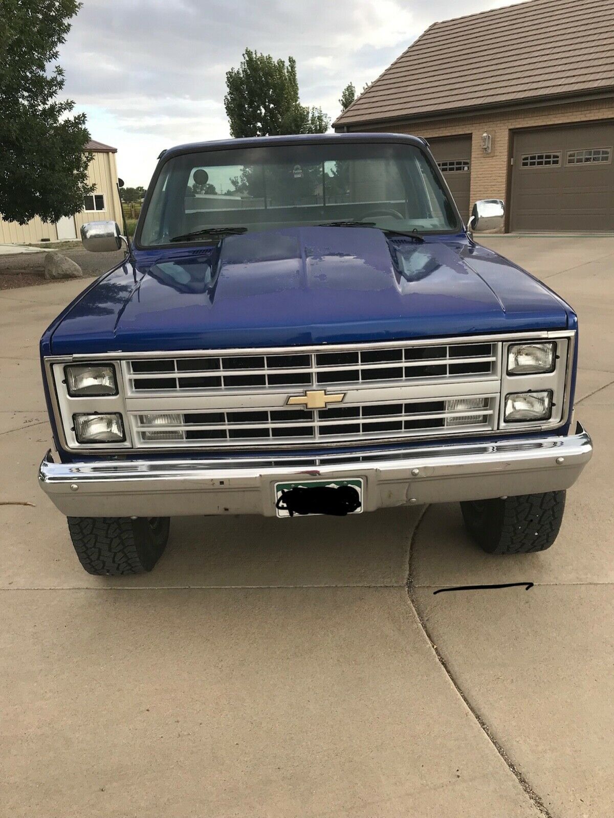 1986 Red Chevrolet C/K Pickup 1500 Cab & Chassis