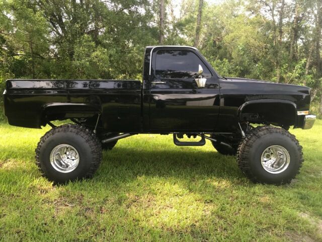 1985 Black Chevrolet Other Pickups Standard Cab Pickup