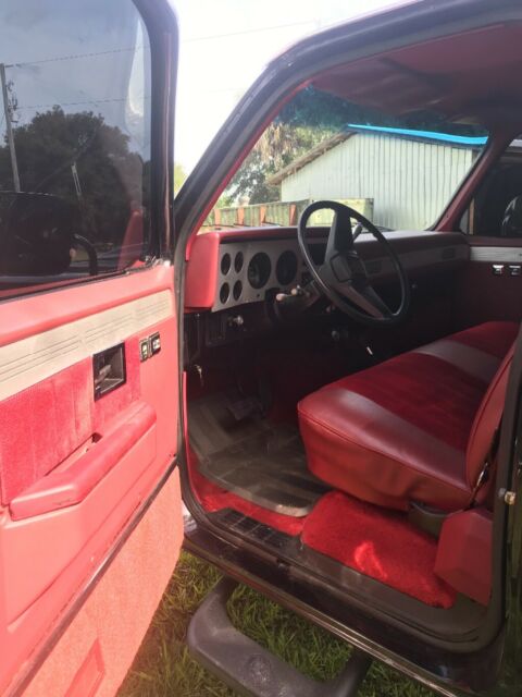 1985 Black Chevrolet Other Pickups Standard Cab Pickup