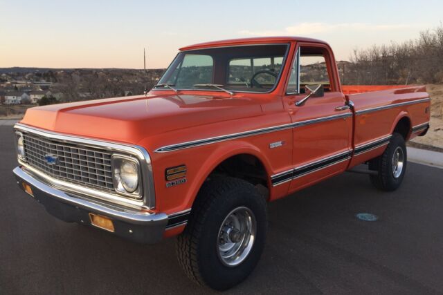 1971 Hugger Orange Chevrolet C-10 Truck