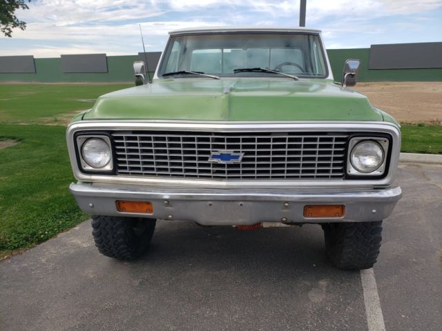 1972 Green Chevrolet C-10 Standard Cab Pickup