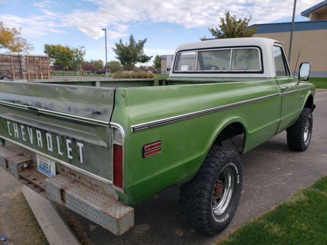 1972 Green Chevrolet C-10 Standard Cab Pickup