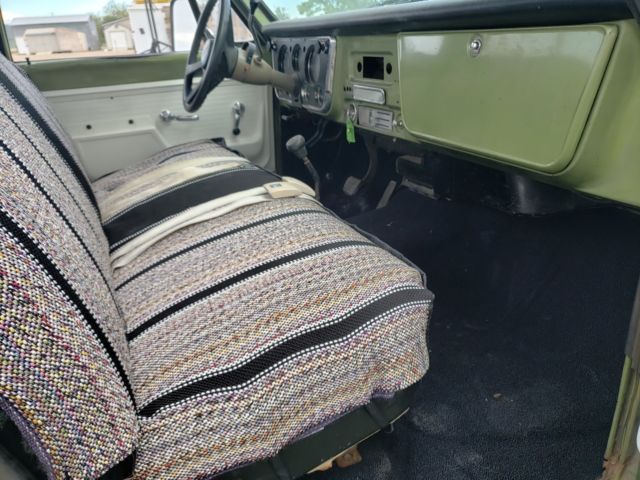 1972 Green Chevrolet C-10 Standard Cab Pickup