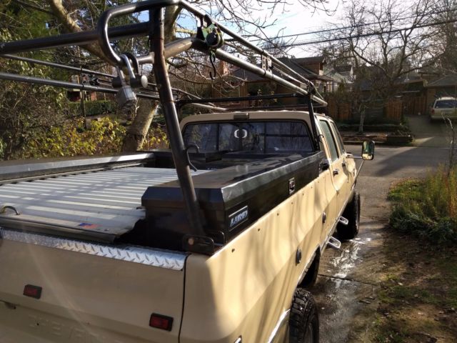 1984 Yellow Chevrolet Other Pickups Crew Cab Pickup