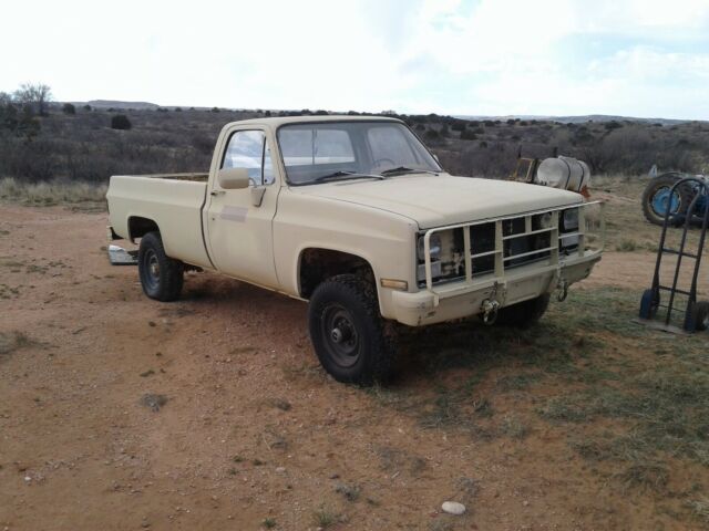 1984 Tan Chevrolet C/K Pickup 3500 Standard Cab Pickup