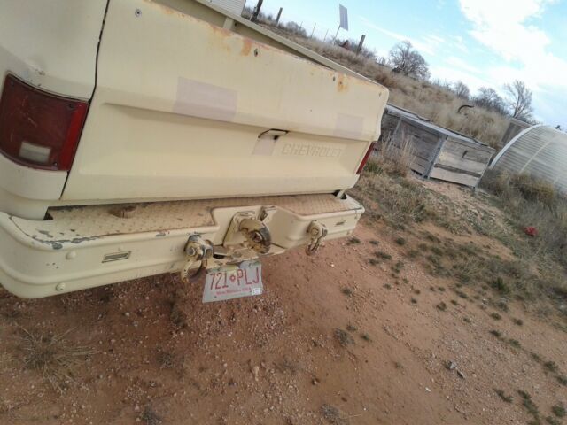 1984 Tan Chevrolet C/K Pickup 3500 Standard Cab Pickup