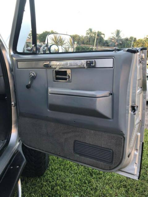 1973 Silver Chevrolet Blazer SUV